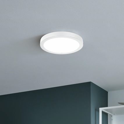 Eglo - Plafonnier de salle de bain LED à intensité variable LED/19,5W/230V 2700-6500K IP44 ZigBee