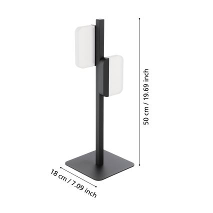 Eglo - Lampe de table 2xLED/4,5W/230V