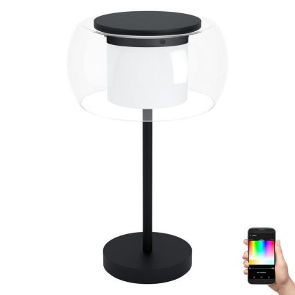 Eglo - Lampe de table à intensité variable LED RGB BRIAGLIA-C LED/15W/230V