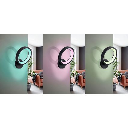 Eglo 99028 - Applique murale LED RGB dimmable MARGHERA-C LED/16W/230V