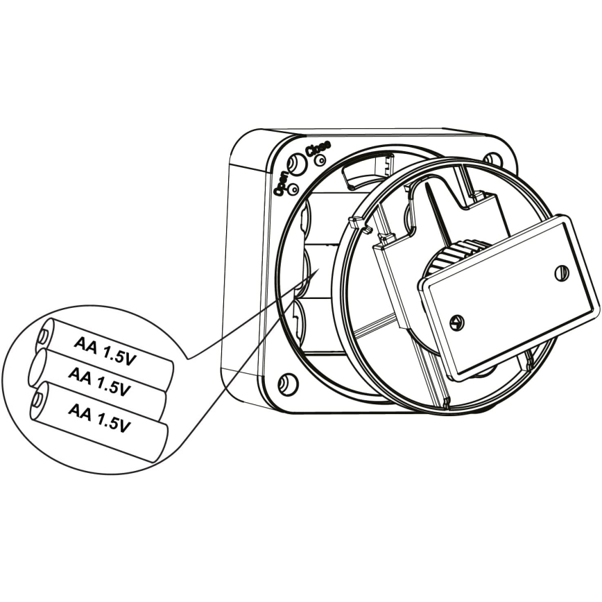 Eglo - Détecteur de mouvement et crépusculaire pour extérieur IP44