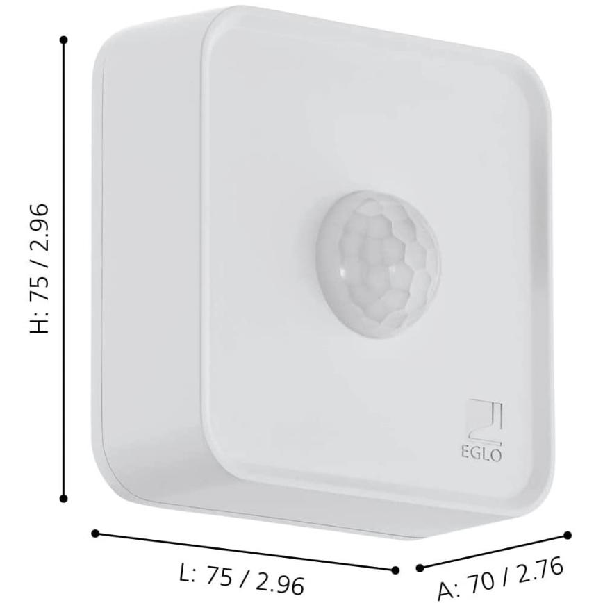 Eglo - Détecteur de mouvement et crépusculaire pour extérieur IP44