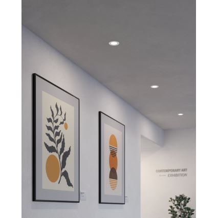 Eglo - Lot de 3 luminaires LED encastrés FUEVA 5 1xLED/2,7W/230V Ø 8,6 cm