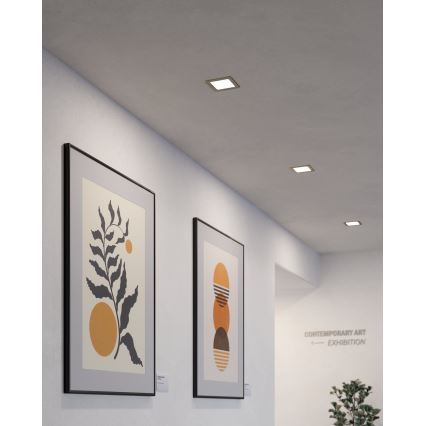 Eglo - LED Plafonnier encastré LED/5,5W/230V 11,7x11,7 cm