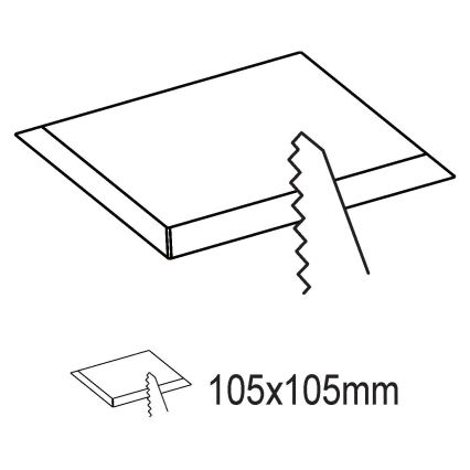 Eglo - LED Plafonnier encastré LED/5,5W/230V 11,7x11,7 cm
