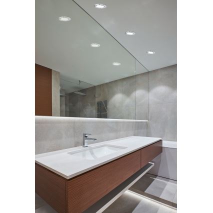 Eglo - Spot encastré LED pour salle de bains LED/2,7 W/230 V IP44 Ø 8,6 cm
