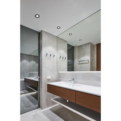 Eglo - Luminaire LED encastré pour salle de bains LED/2,7W/230V IP44 Ø 8,6 cm