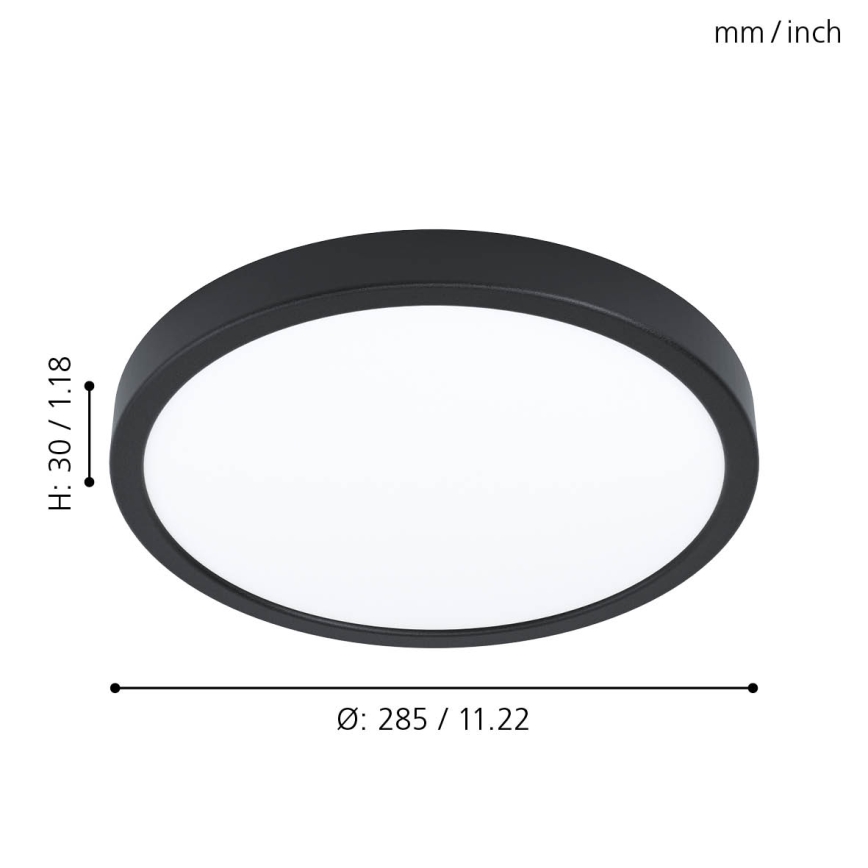 Eglo - Plafonnier LED/20W/230V Ø 28,5 cm