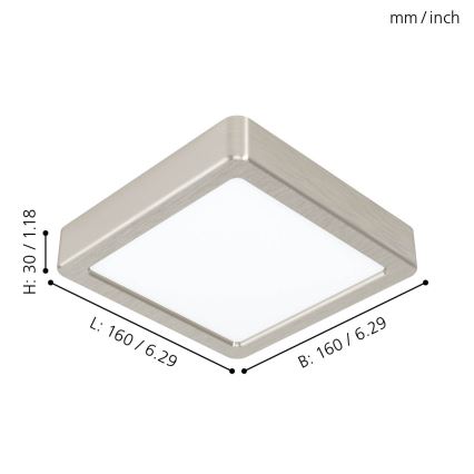 Eglo - Plafonnier LED LED/10,5W/230V