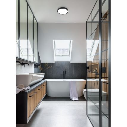 Eglo - Plafonnier LED pour salle de bains LED/20W/230V IP44 diam. 28,5 cm