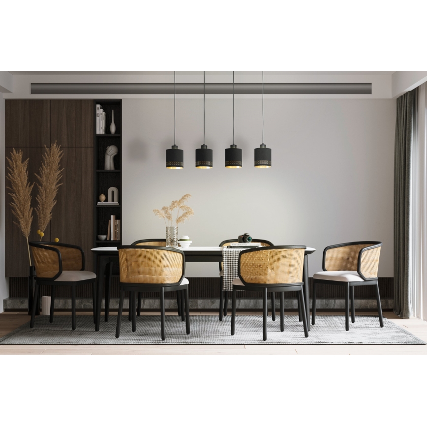 Eglo - Suspension avec fil 4xE27/28W/230V