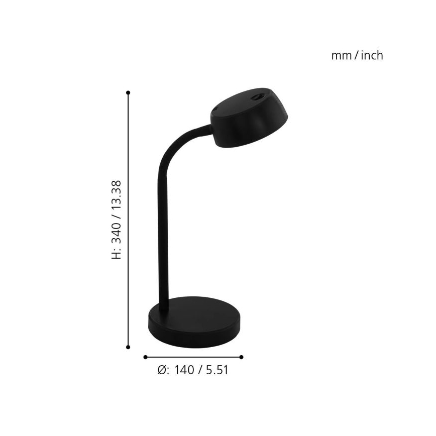 Eglo - Lampe de table LED LED/4,5W/230V