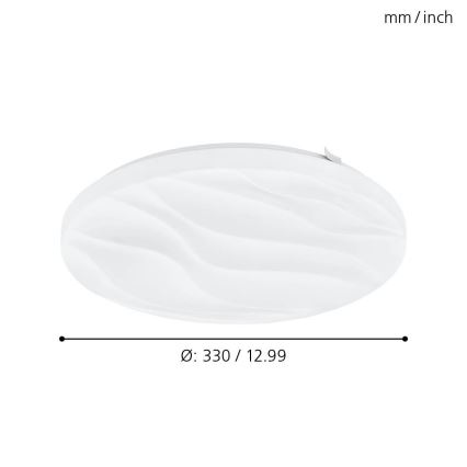 Eglo - Plafonnier LED/14,6W/230V