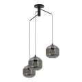 Eglo 99373 - Suspension sur câble MANTUNALLE 3xE27/40W/230V