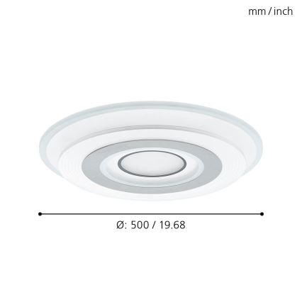 Eglo 99399 - Plafonnier LED REDUCTA 3xLED/16W/230V