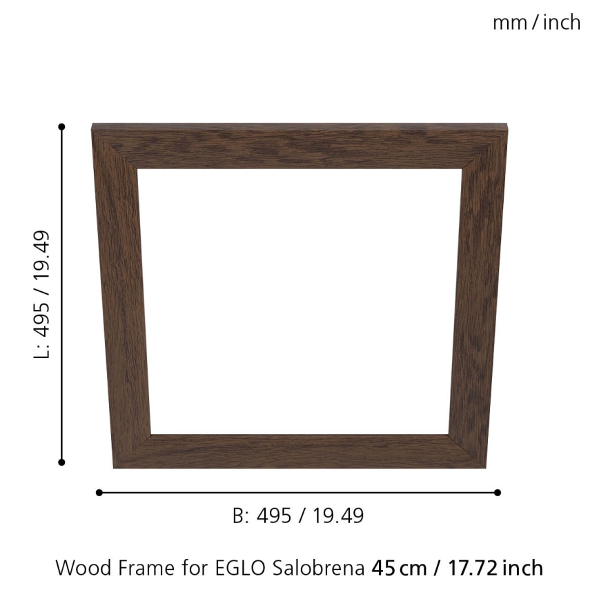 Eglo - Cadre de luminaire SALOBRENA 450x450 mm
