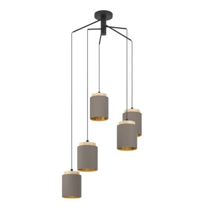 Eglo - Suspension filaire 5xE27/40W/230V araignée