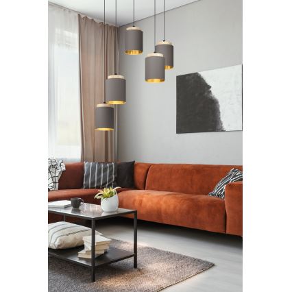 Eglo - Suspension filaire 5xE27/40W/230V araignée