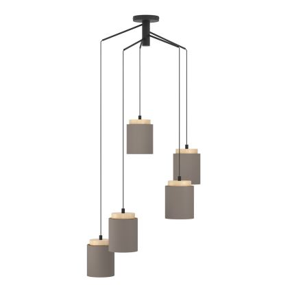 Eglo - Suspension filaire 5xE27/40W/230V araignée