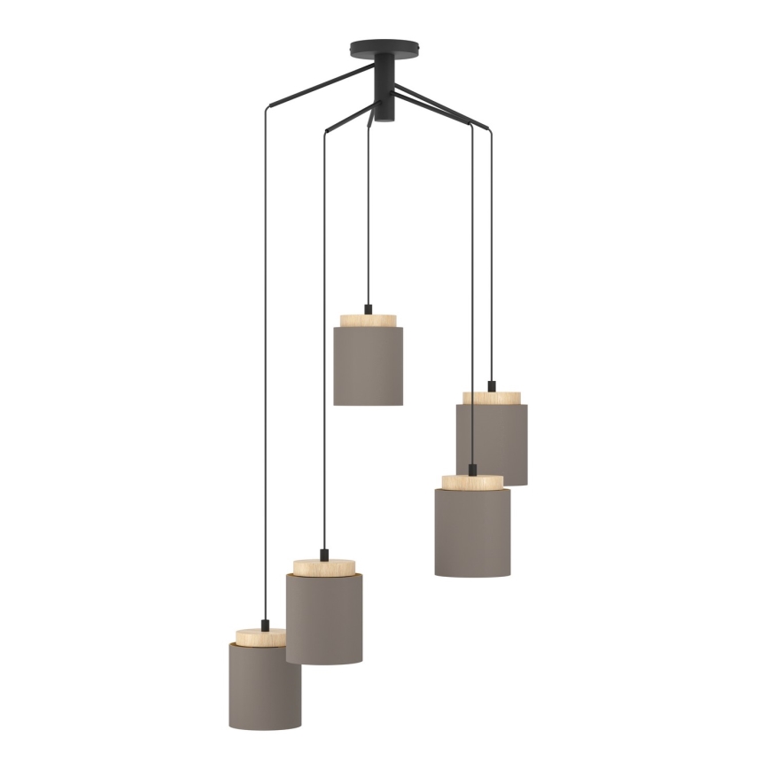 Eglo - Suspension filaire 5xE27/40W/230V araignée