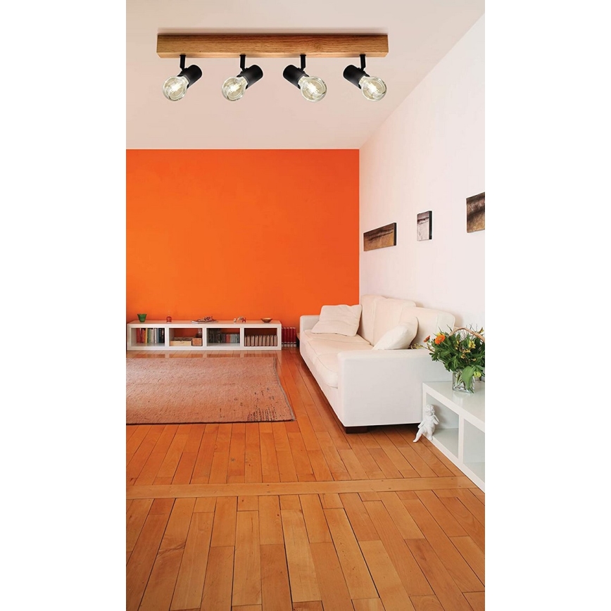 Eglo - Spot TOWNSHEND 4xE27/60W/230V