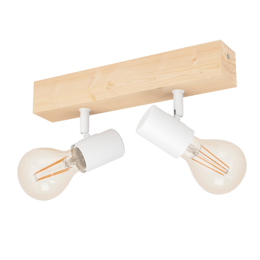 Eglo - Spot TOWNSHEND 2xE27/60W/230V - FSC certifié