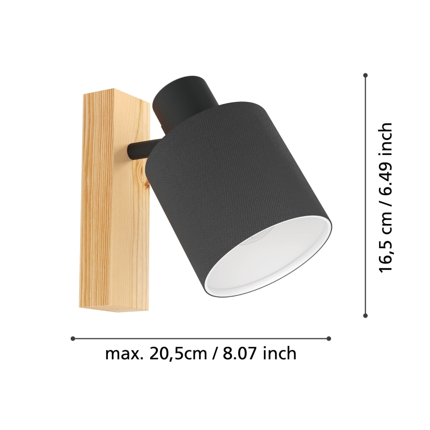 Eglo - Applique murale 1xE27/10W/230V