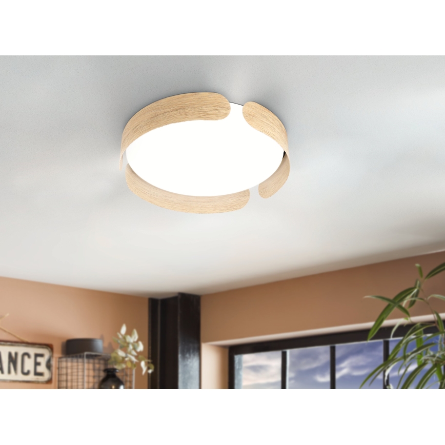 Eglo - Plafonnier LED/20W/230V Ø 37 cm beige