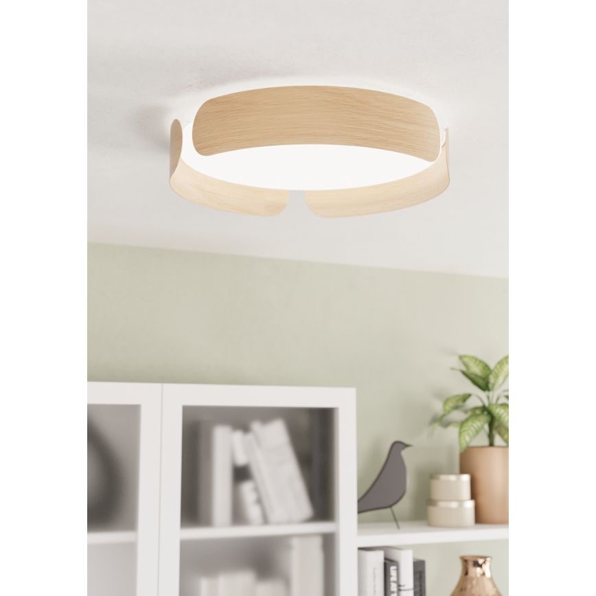 Eglo - Plafonnier LED/20W/230V Ø 37 cm beige
