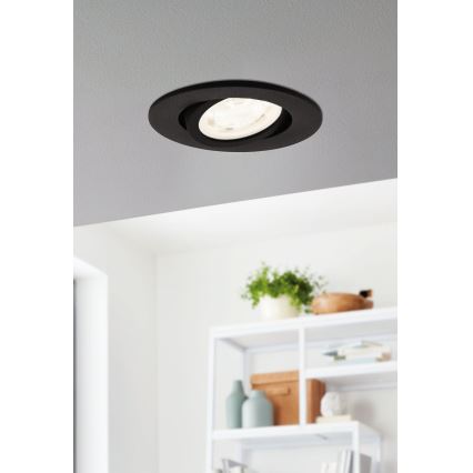 Eglo - Luminaire encastrable LED RVBW à intensité variable LED/5W/230V 2700-6500K ZigBee