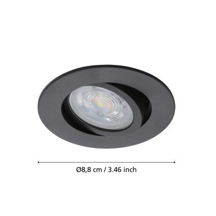 Eglo - Luminaire encastrable LED RVBW à intensité variable LED/5W/230V 2700-6500K ZigBee