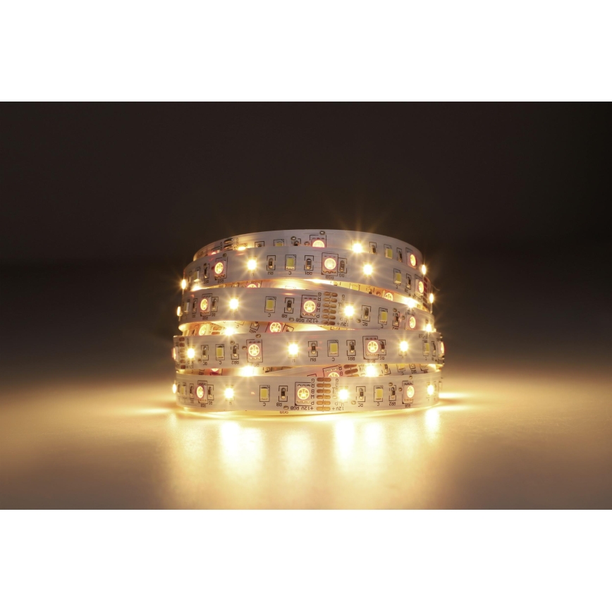 Eglo - Ruban RGBW à intensité variable 5m LED/11W/12/230V 2700-6500K ZigBee