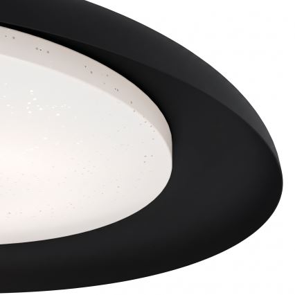 Eglo - Plafonnier LED LED/17,1W/230V noir