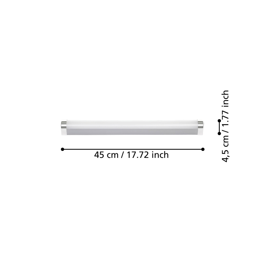 Eglo - Éclairage de miroir salle de bain LED/7,5W/230V IP44 45 cm