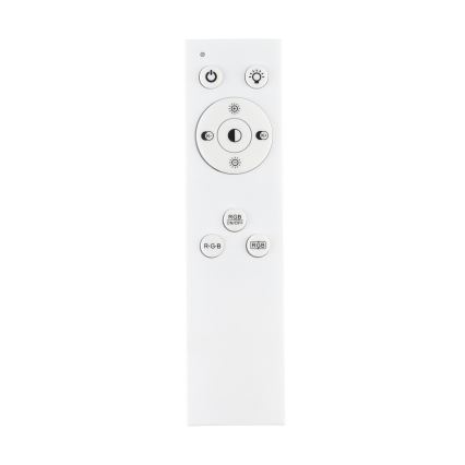 Eglo - Plafonnier LED RVBW à intensité variable LED/22W/230V 3000-6500K + télécommande