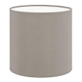 Eglo - Abat-jour de rechange pour lampe de table PASTERI gris d. 14,7 cm