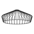 Eglo - Abat-jour universel WINKWORTH E27 Ø 38 cm noir