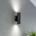 Eglo - Applique murale 2xGU10/5W/230V noire