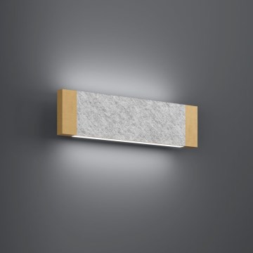 Eglo - Applique murale 2xLED/5,4W/230V 3000K marron/gris