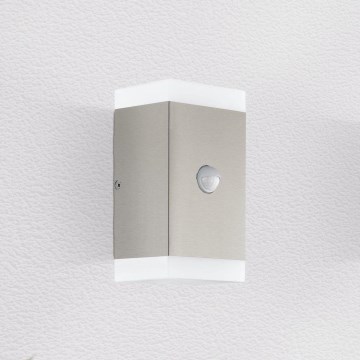 Eglo - Applique murale d'extérieur avec détecteur LED 2xGU10/4,6W/230V IP44