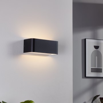 Eglo - Applique murale LED/10W/230V 3000K noir