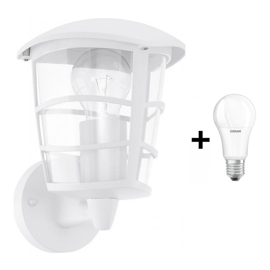 Eglo - Applique murale LED extérieure 1xE27/8,5W/230V IP44