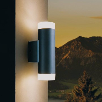 Eglo - Applique murale LED extérieure 2xGU10/5W IP44