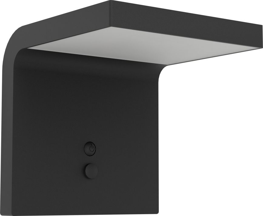 Eglo - Applique murale solaire avec détecteur LED/6,5W/3,7V IP44