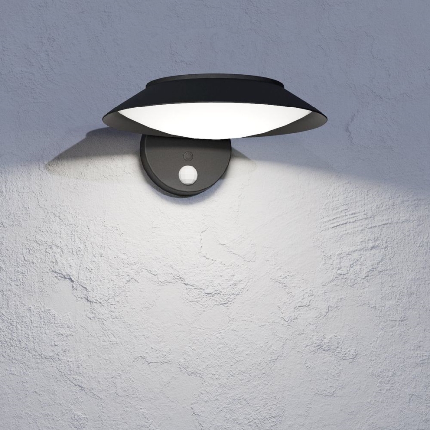 Eglo - Applique murale solaire avec détecteur LED/7W/3,7V 2200 mAh IP44