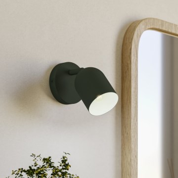Eglo - Applique murale spot 1xE14/40W/230V verte