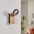 Eglo - Applique murale spot LED/4,2W/230V noire/marron