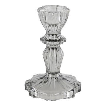 Eglo - Bougeoir 11x7,5 cm gris