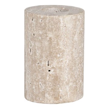 Eglo - Bougeoir 7,5x5 cm marbre/beige