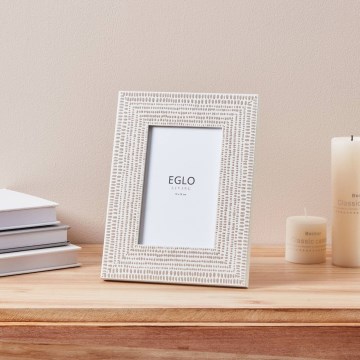 Eglo - Cadre photo 10x15 cm crème